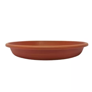 Virágcserép alátét 26 cm terrakotta műanyag