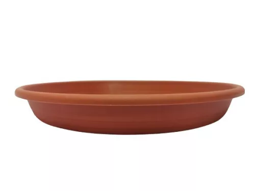 Virágcserép alátét 26 cm terrakotta műanyag