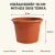 MITHOS TERRA Virágcserép 2L 18 cm terrakotta műanyag