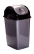 DÜNYA Billenős slim szemetes szürke színben 18 L 46,5x27,5x24 cm