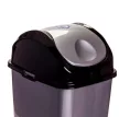 DÜNYA Billenős slim szemetes szürke színben 18 L 46,5x27,5x24 cm