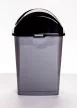 DÜNYA Billenős slim szemetes szürke színben 18 L 46,5x27,5x24 cm