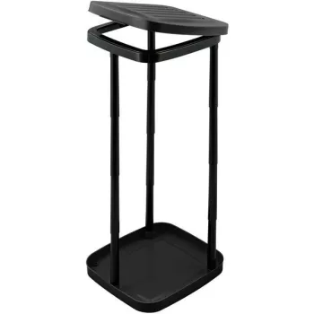   * Állítható magasságú szemeteszsák tartó állvány fekete