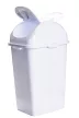 Billenős szemetes fehér színben (35 L-es)