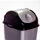 Billenős szemetes Slim szürke színben (50 L-es)