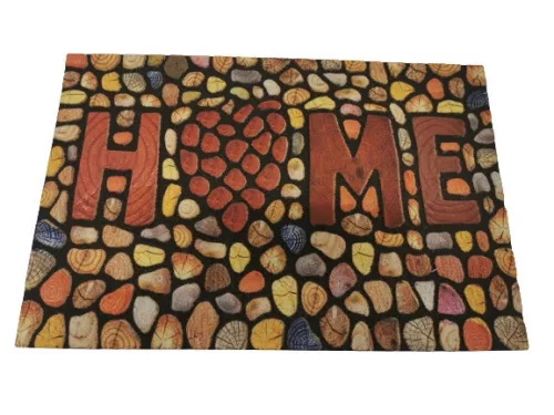 Lábtörlő 40X60 cm famintás home