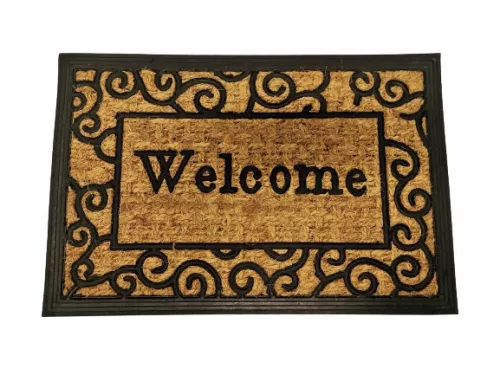 Lábtörlő 40x60 cm, welcome felirattal
