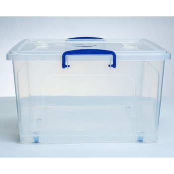 * Gurulós tárolódoboz 58L 68X46X27cm-es