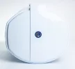 DÜNYA Pedálos szemetes fehér színben 50 L 54x41,5x42 cm