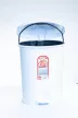 Pedálos szemetes fehér színben (30 L-es)