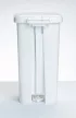 DÜNYA Pedálos slim szemetes fehér színben 10 L 35x20x28 cm