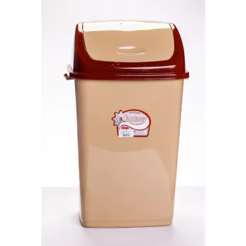 * Billenős szemetes 50 l bézs