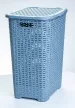 * Szennyestartó rattan hatású 60L szürke