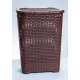 * Rattan hatású szennyestartó 60 l, barna