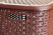 * Rattan hatású szennyestartó 60 l, barna
