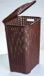 * Rattan hatású szennyestartó 60 l, barna