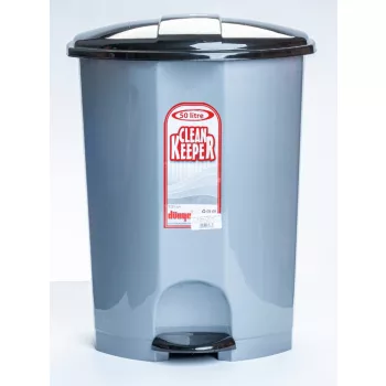 * Pedálos szemetes 50 L 41X40X56 szürke