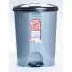 * Pedálos szemetes 50 L 41X40X56 szürke