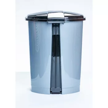 * Pedálos szemetes kuka (30 l), szürke