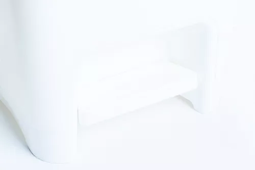 * Pedálos szemetes 40 L SLIM fehér