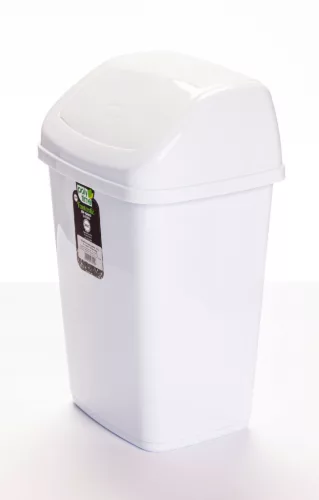 * Billenős szemetes 10 L Fehér