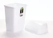 * Billenős szemetes 10 L Fehér