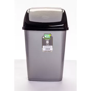 Billenős szemetes fehér színben (10 L-es)