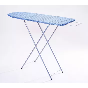 * Vasalóállvány fa 120*38 cm Kék mintás
