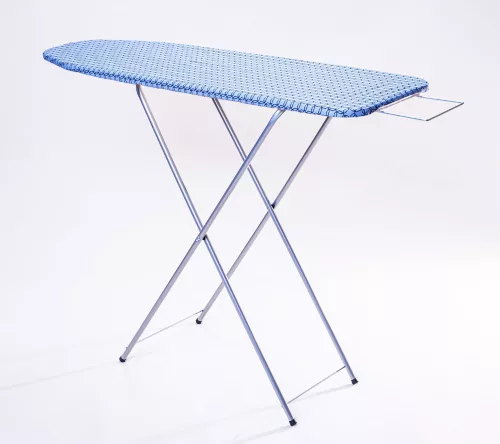 * Vasalóállvány fa 120*38 cm Kék mintás