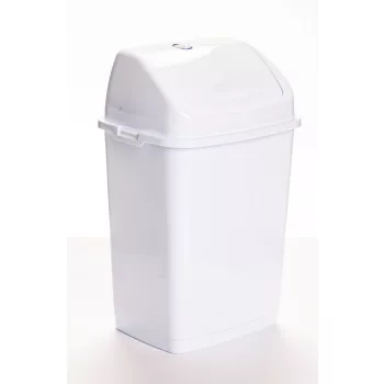 * Billenős szemetes 50 l fehér