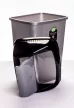 Billenős szemetes szürke színben (20 L-es)