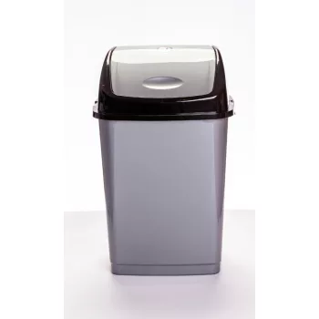 Billenős szemetes szürkeszínben (18 L-es)