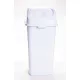 Billenős slim szemetes fehér színben (18 L-es)
