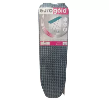 Vasalóállvány fa 110*30 cm sötétkék mintás