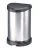 CURVER Deco Bin szemetes 20L ezüst-fekete 44x31x30,3 cm