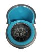 Spin mop felmosó szett 19 L-es (UP613) türkiz 
