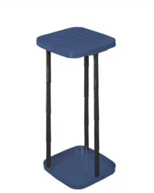 * Állítható magasságú szemeteszsák tartó állvány kék