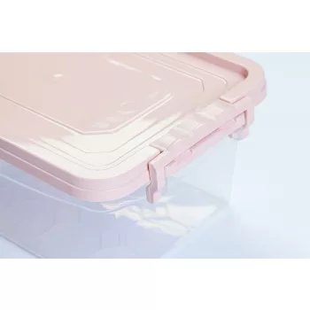 * Tároló doboz pink tetővel 2 l
