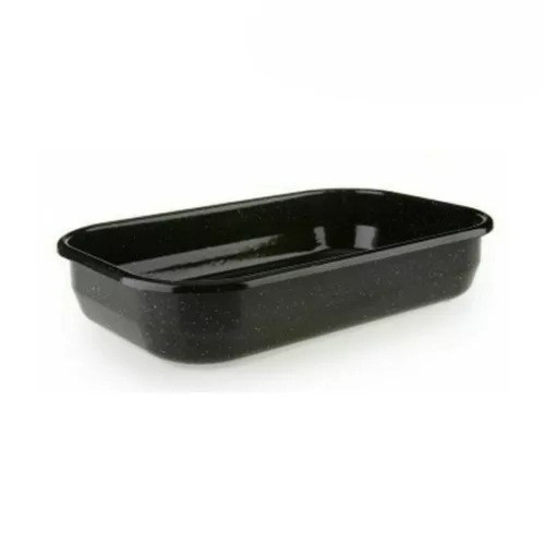 Tepsi zománcozott 33,5*21,6*6cm-es