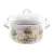 zománcozott Lábas+fedő 24cm-es 6L