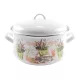 Zománcozott Lábas fedővel 24cm-es 6L