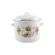 Zománcozott fazék fedővel 20 cm-es (5,2 L-es)