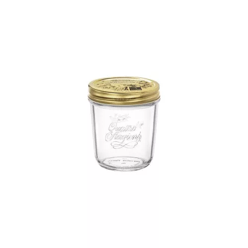 Bormioli Rocco QUATTRO tároló üveg+tető 0,32 l