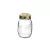 Bormioli Rocco QUATTRO tároló üveg+tető 0,5 l