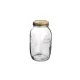 Bormioli Rocco QUATTRO tároló üveg+tető 1,5 l