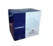 Luminarc Carine White 19 részes étkészlet 6 személyre tálalótállal fehér üveg