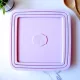 Multibox ételtároló szett 3 részes pink tetővel