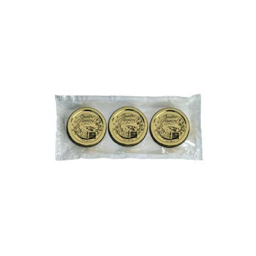 Bormioli Rocco QUATTRO üveghez tető 5,6 cm (átmérő) 3 db-os kiszerelés