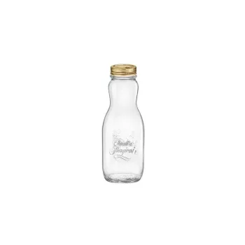Bormioli Rocco QUATTRO JUICE tároló üveg+tető 1 l