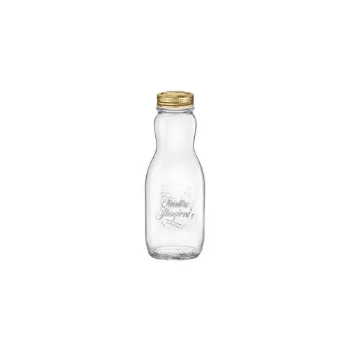 Bormioli Rocco QUATTRO JUICE tároló üveg+tető 1 l